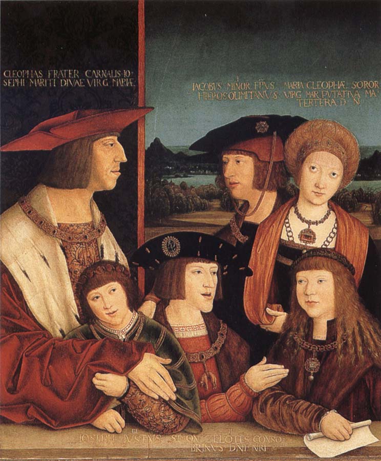 Emperor Maximilian I and his family
